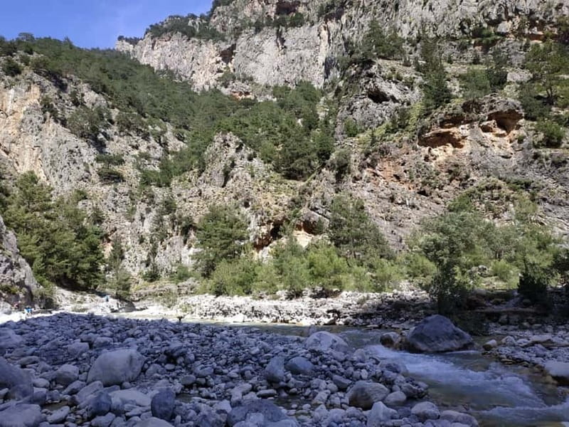 From Georgioupolis: Roundtrip Transfer to Samaria Gorge - The ferry to Chora Sfakion