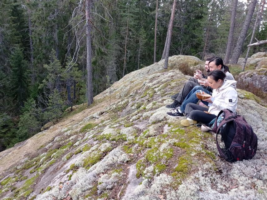 From Helsinki: Nuuksio National Park Hiking Tour with Food - Summer berries, forest food, and a possible swim