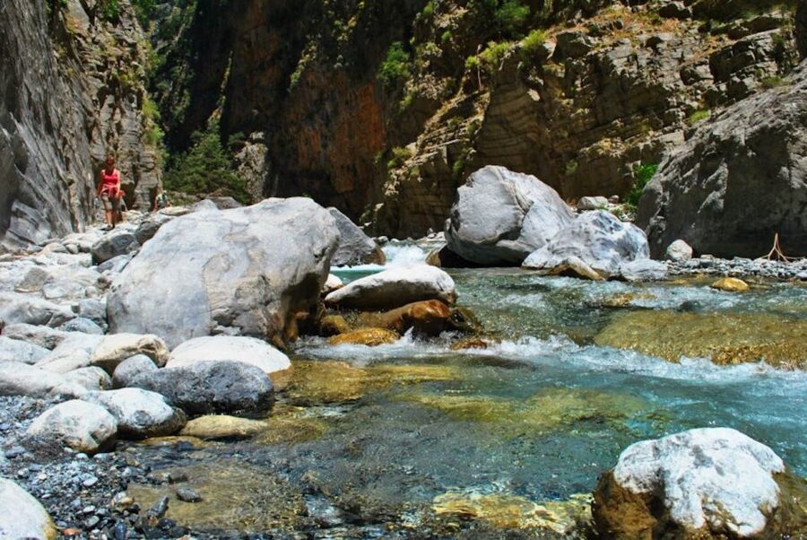 From Heraklion: Samaria Gorge & Agia Roumeli Hiking Day Trip - The Ferry to Chora Sfakion