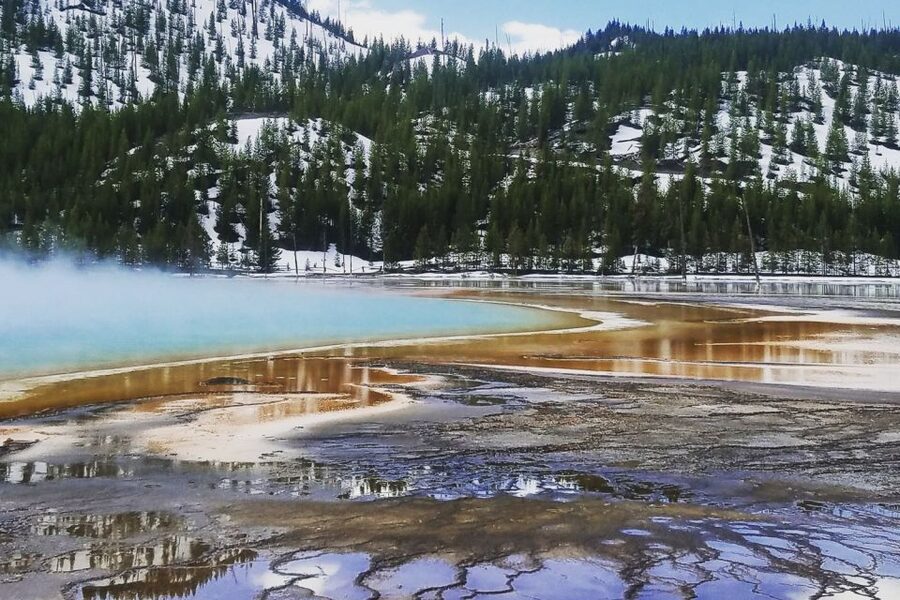 From Jackson: Yellowstone National Park Day Trip with Lunch - Midway Geyser Basin and the Firehole areas