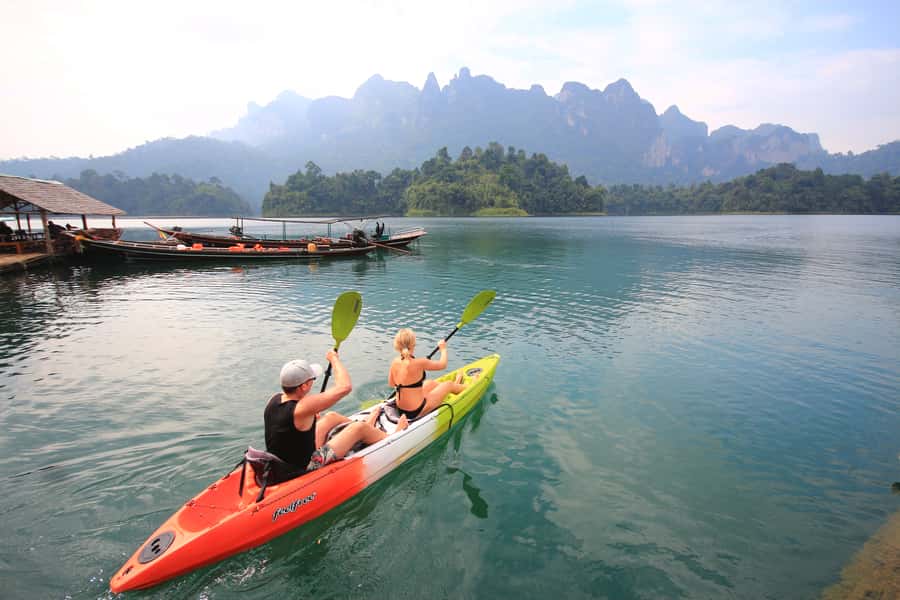 From Khao Lak/Khao Sok: Cheow Lan Lake and Emerald Pool Tour - The return via Khao Sok View Point