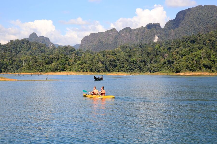 From Khao Lak: Khao Sok & Cheow Lan Lake Tour with Kayaking - Kayaking and swimming for about 105 minutes