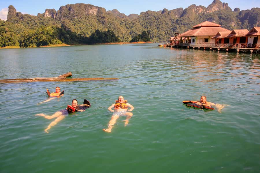 From Khao Lak: Khao Sok & Cheow Lan Lake Tour with Kayaking - The afternoon boat safari and the question of wildlife