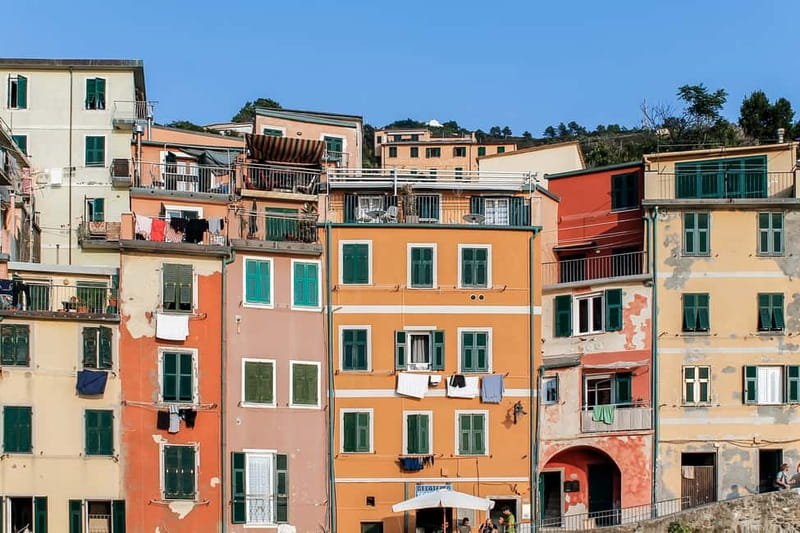 From La Spezia: Cinque Terre Boat Tour - Riomaggiore appears first from the sea