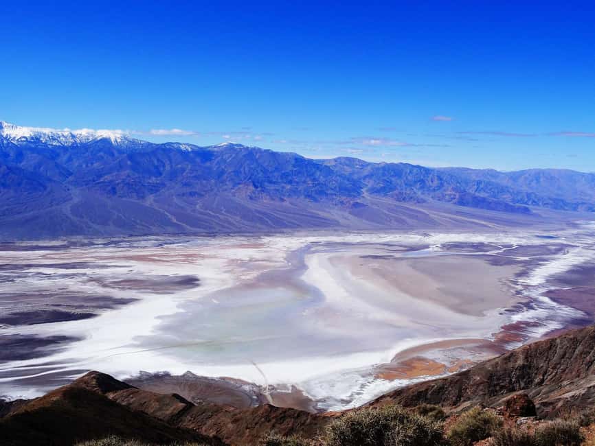 From Las Vegas: Death Valley Sunset and Starry Night Tour - The Death Valley sign and Dante’s View