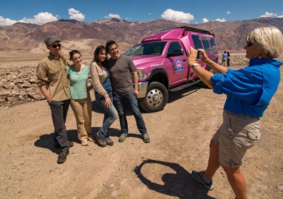 From Las Vegas: Death Valley Trekker Tour - Harmony Borax Works gives the desert a human story