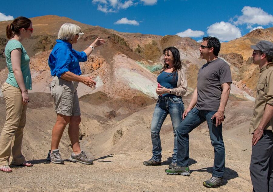 From Las Vegas: Death Valley Trekker Tour - The Tour Trekker makes the long ride easier