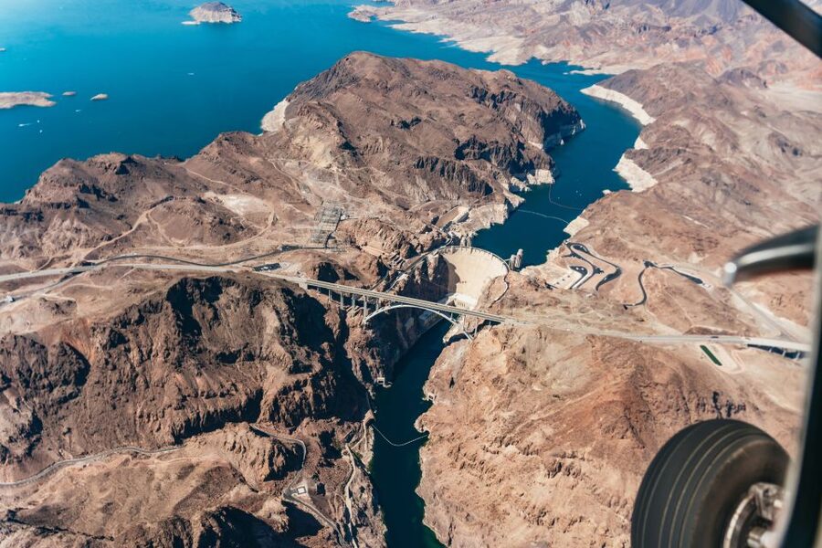From Las Vegas: Grand Canyon Helicopter Air Tour - The Black Mountains and Mojave Desert
