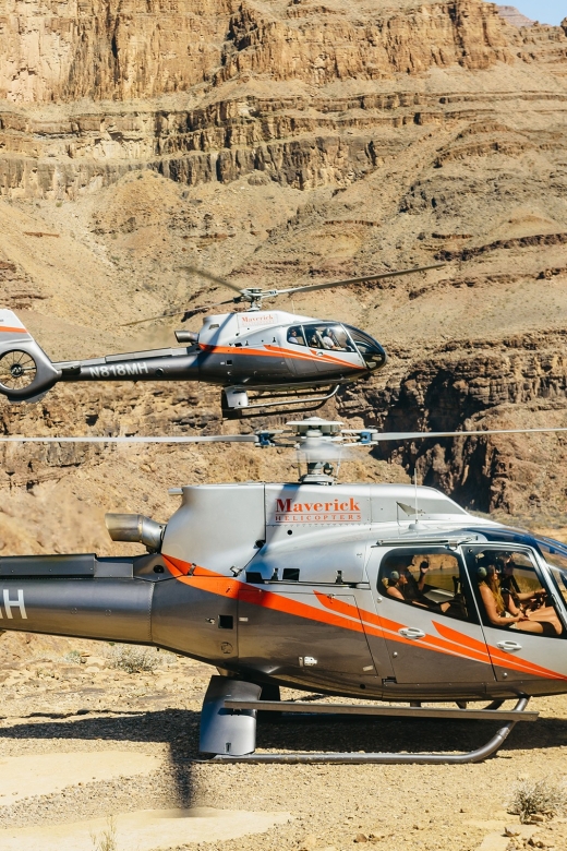 From Las Vegas: Grand Canyon Helicopter Tour with Champagne - Front seats, assigned places, and comfort