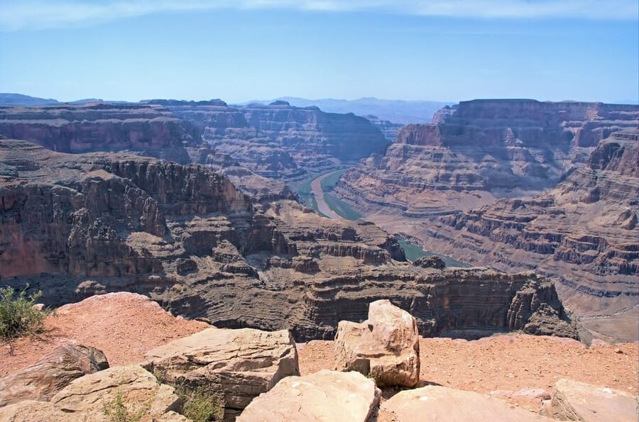 From Las Vegas: Grand Canyon West Rim Airplane Tour - Lake Mead and Hoover Dam From Above