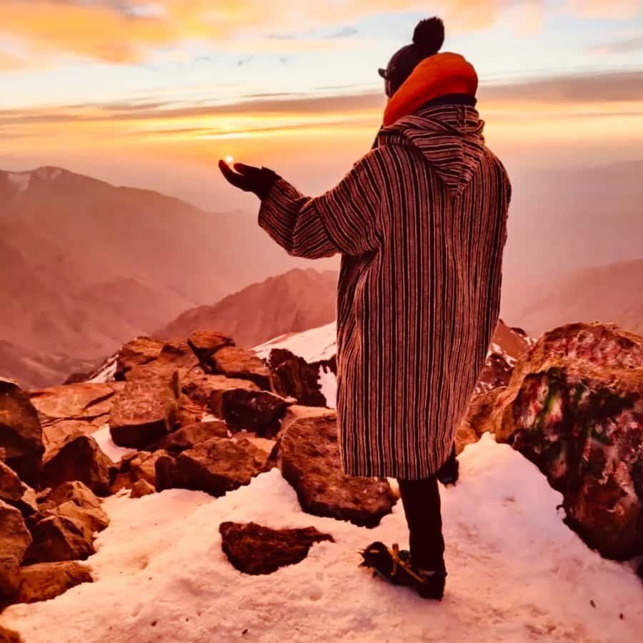 From Marrakech: 3-Day Mount Toubkal Climbing Trek - Food and sleeping arrangements