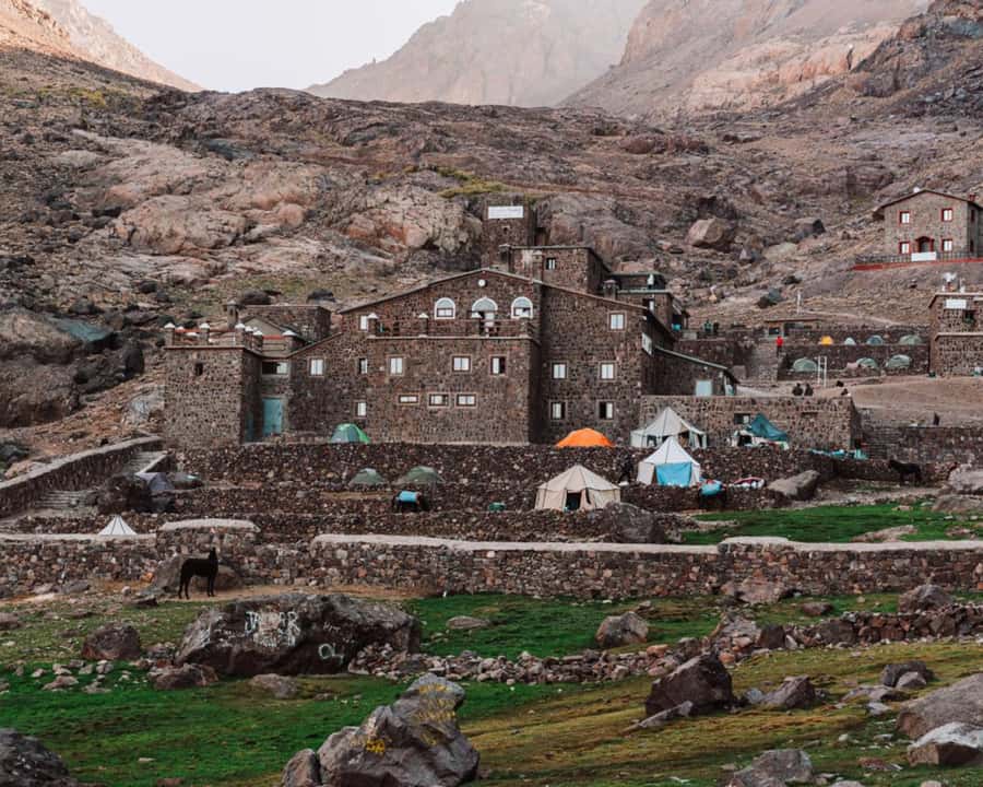 From Marrakesh: 2-Day Mount Toubkal Trek - The climb to Toubkal Refuge is steady and increasingly stark
