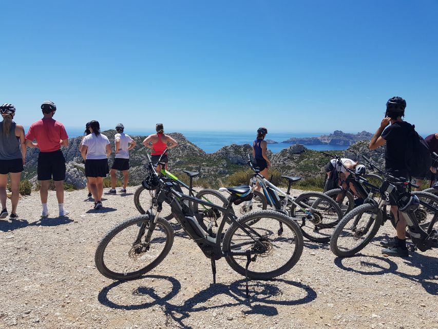From Marseille: Calanques National Park E-Mountain Bike Tour - The Crête des Escampons and return through Roy d’Espagne