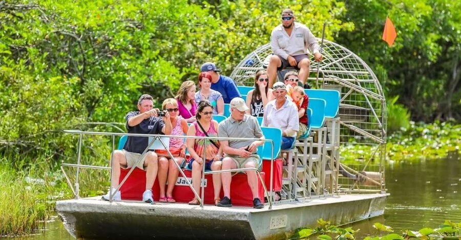 From Miami: Everglades Wildlife Show, Airboat & Bus Transfer - The ride from Miami to the River of Grass