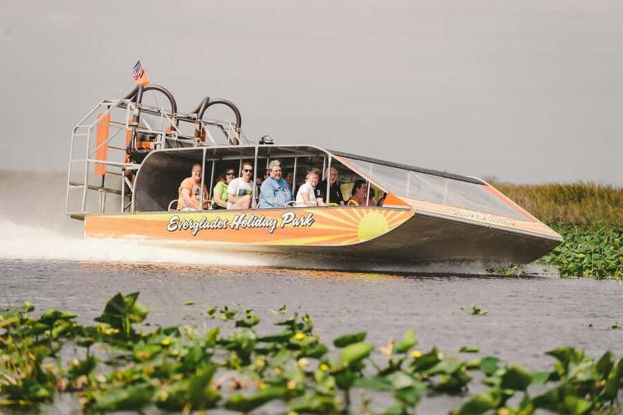 From Miami: Everglades, Wildlife Show, & Hop-on Hop-off Tour - What the 45-minute airboat ride is really like