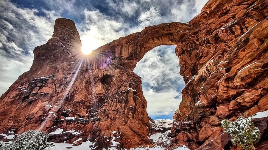 From Moab: Arches National Park 4x4 Drive and Hiking Tour - Tower Arch and Eye of the Whale Arch are the photo highlights