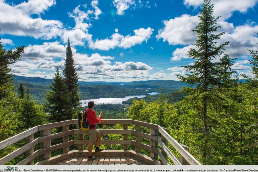 From Montreal: Mont-Tremblant National Park Hiking Day Trip - Hilltop views at L’Envol, Le Geai Bleu, and Mont-des-Cascades