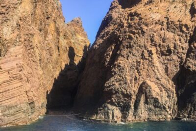 From Ota: Scandola Nature Reserve Eco-Friendly Boat Tour