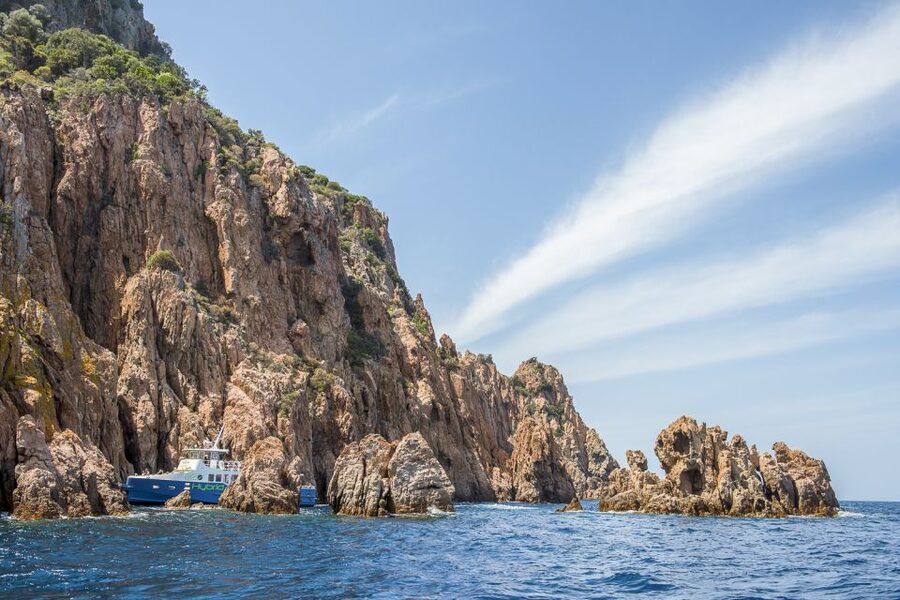 From Ota: Scandola Nature Reserve Eco-Friendly Boat Tour - Inside the reserve, the boat becomes the viewpoint