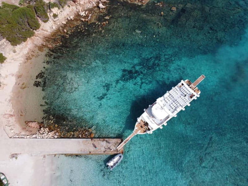 From Palau: La Maddalena Archipelago 4 Stops Boat Tour - Spargi: the strongest beach stop