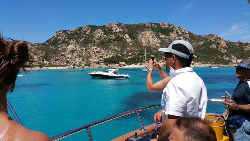 From Palau: La Maddalena Archipelago 4 Stops Boat Tour - La Maddalena town and Cala Gavetta