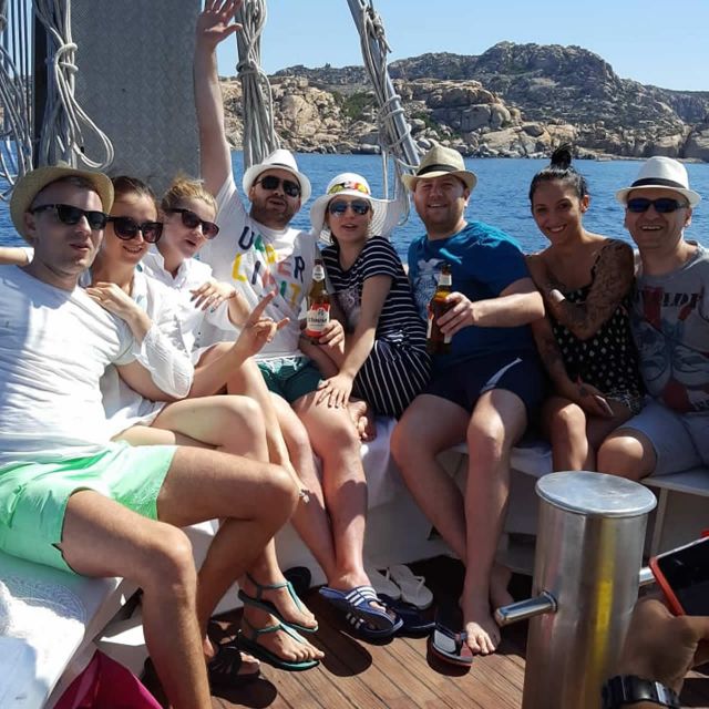 From Palau: La Maddalena Archipelago Boat Tour with Pasta - Boarding the Jasmine 3 in Palau