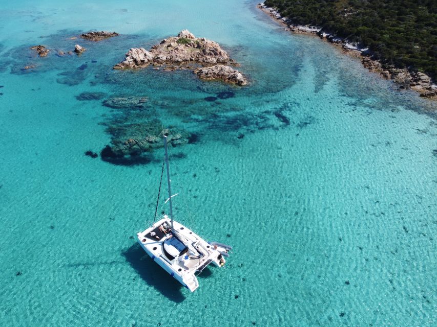 From Palau: Maddalena Archipelago Catamaran Tour with Lunch - Why this catamaran works better than a crowded boat