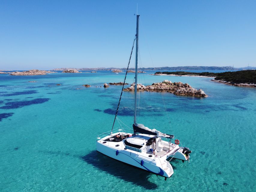 From Palau: Maddalena Archipelago Catamaran Tour with Lunch - What the price includes, and what it is worth
