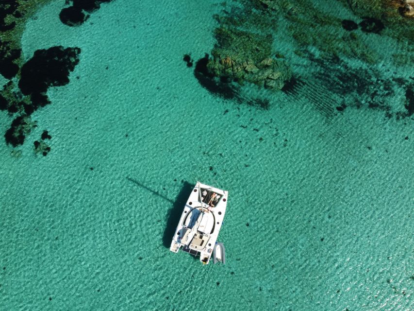 From Palau: Maddalena Archipelago Catamaran Tour with Lunch - Weather controls the day more than the brochure does