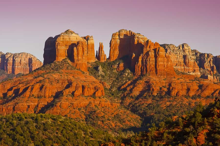 From Phoenix: Grand Canyon, Sedona, and Oak Creek Day Trip - Sedona’s red rocks in a short stop