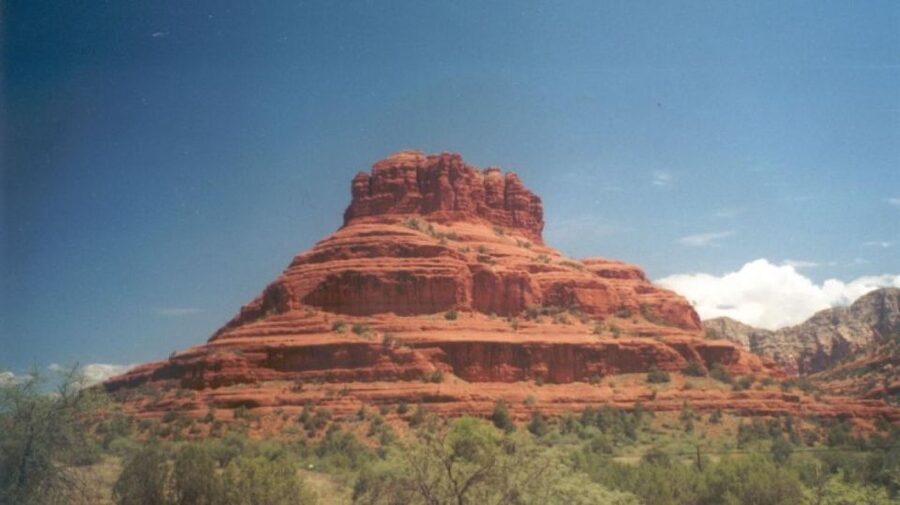 From Phoenix/Scottsdale: Day Tour to Sedona and Grand Canyon - Bell Rock gives you the classic Sedona welcome