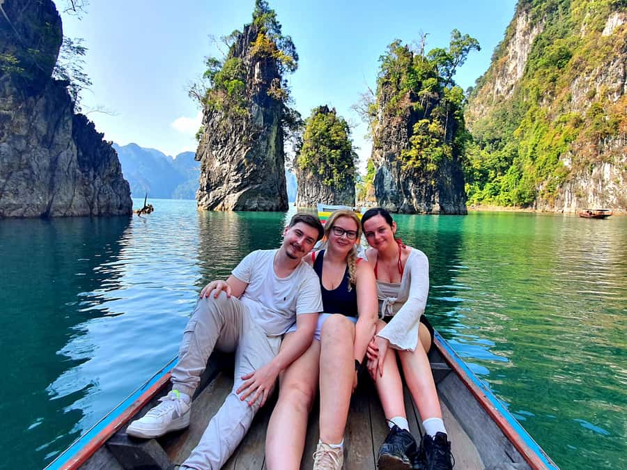 From Phuket : Explore Cheow Lan Lake Khao Sok : All Included - Hiking through the rainforest