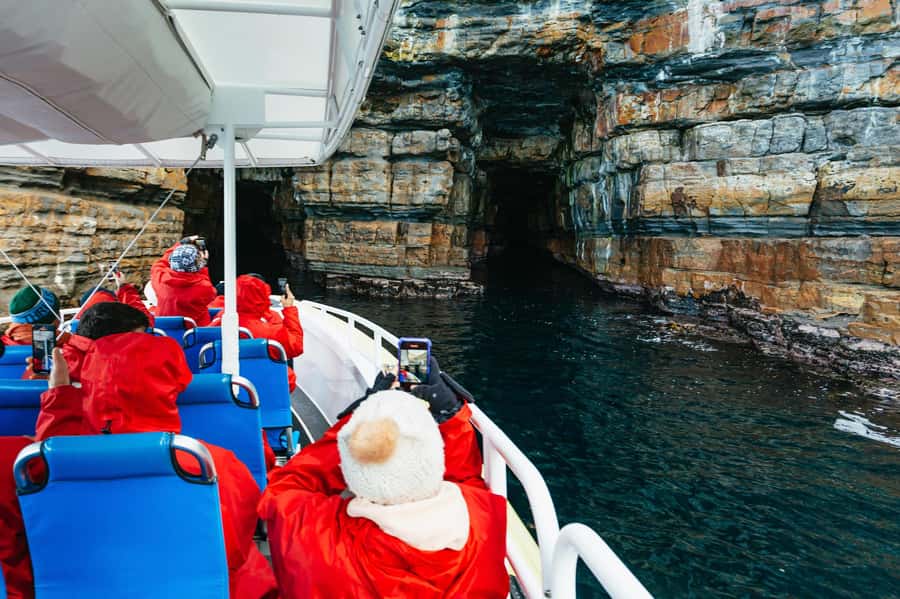 From Port Arthur: Tasman Island Wilderness Cruise - Leaving Port Arthur and getting settled