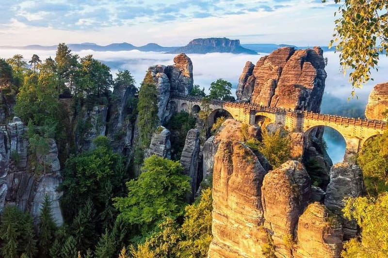 From Prague: Bohemian & Saxon Switzerland All Inclusive Tour - A Czech lunch in Hřensko