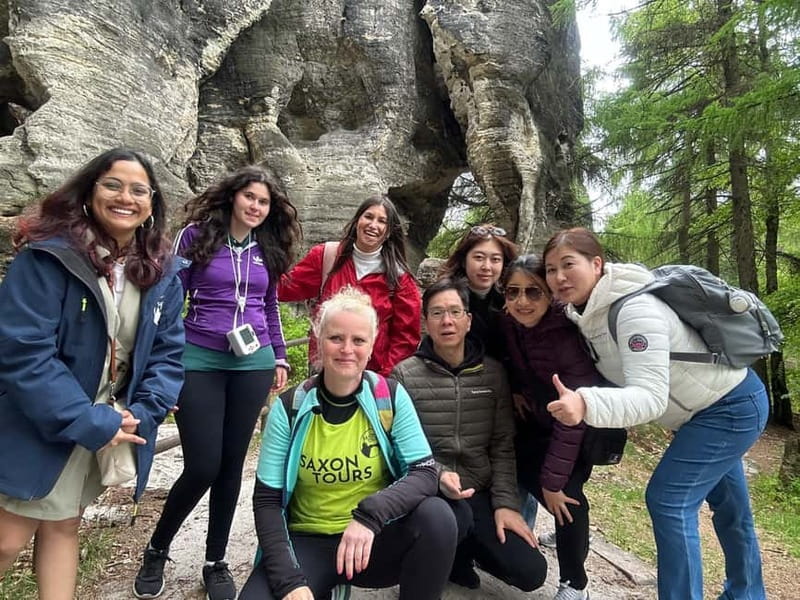 From Prague: Bohemian & Saxon Switzerland All Inclusive Tour - Kamenice Gorge and its short boat cruise