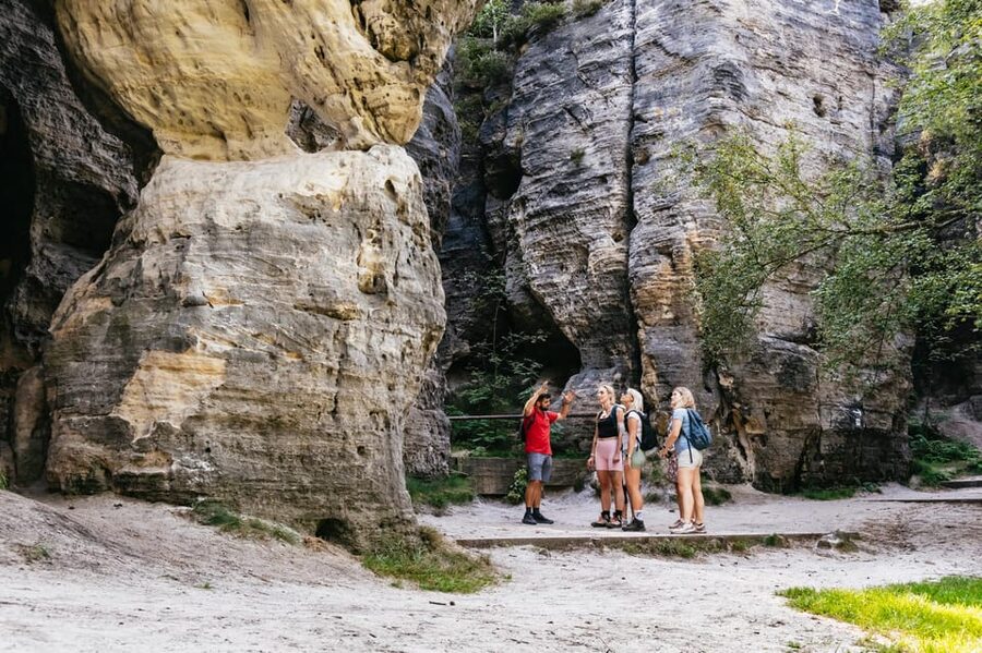 From Prague: Bohemian & Saxon Switzerland Iconic Day Trip - Czech lunch in Bohemian Switzerland