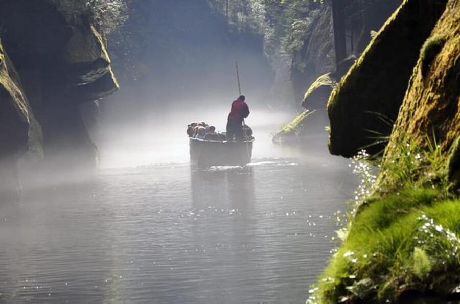 From Prague: Tour to Saxon and Bohemian Switzerland - Pravcicka Brana and the three-kilometer climb