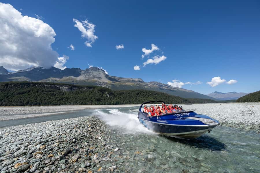From Queenstown: Dart River Wilderness Jet Boat Experience - What the boat ride feels like