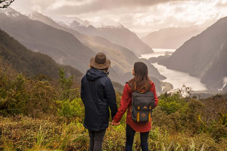 From Queenstown: Doubtful Sound Wilderness Day Trip - Wilmot Pass cuts through dense Fiordland rainforest