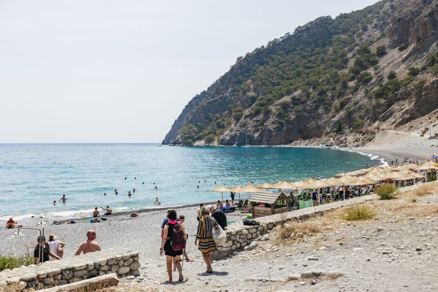 From Rethymno: Samaria Gorge Full-Day Trek, Pickup & Guide - Guides, group pace, and the role of the escort