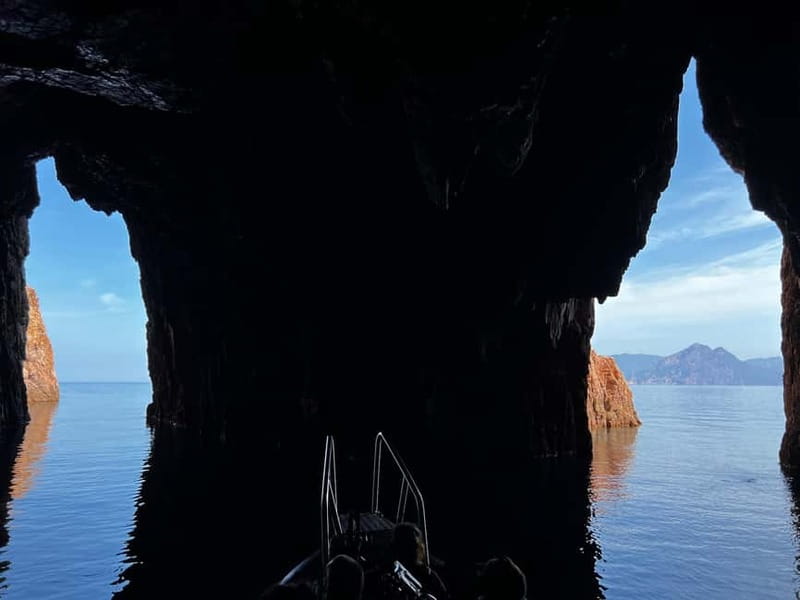 From Sant Ambroggio: Scandola, Girolata & Calanques de Piana - Leaving Sant Ambroggio and reading the Corsican coast