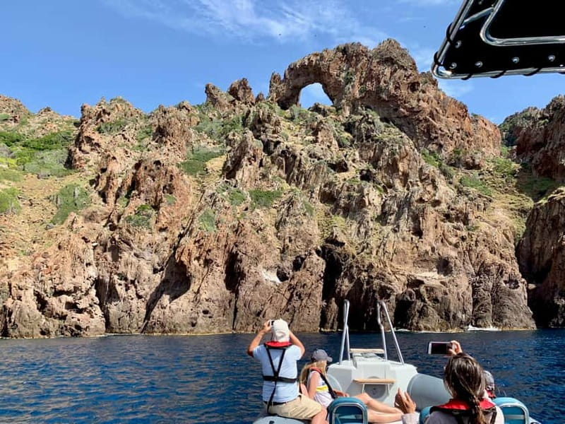 From Sant Ambroggio: Scandola, Girolata & Calanques de Piana - What the captains add to the day