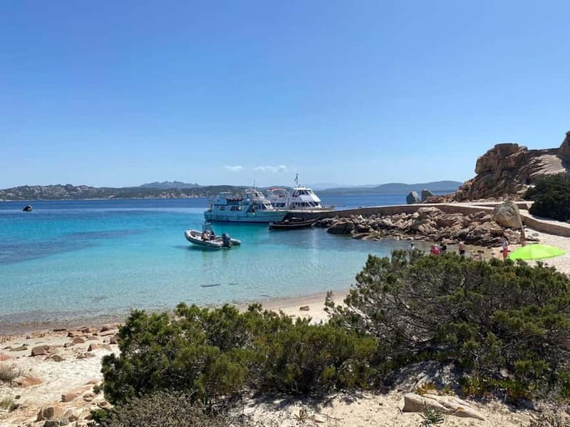 From Santa Teresa Gallura: La Maddalena Archipelago Cruise - Santa Maria brings the first real swim