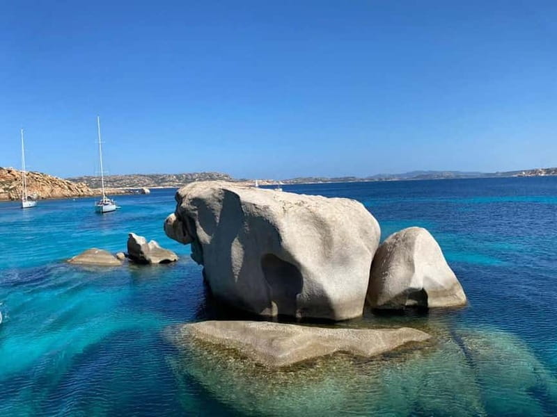 From Santa Teresa Gallura: La Maddalena Archipelago Cruise - Spargi gives you the longest beach pause