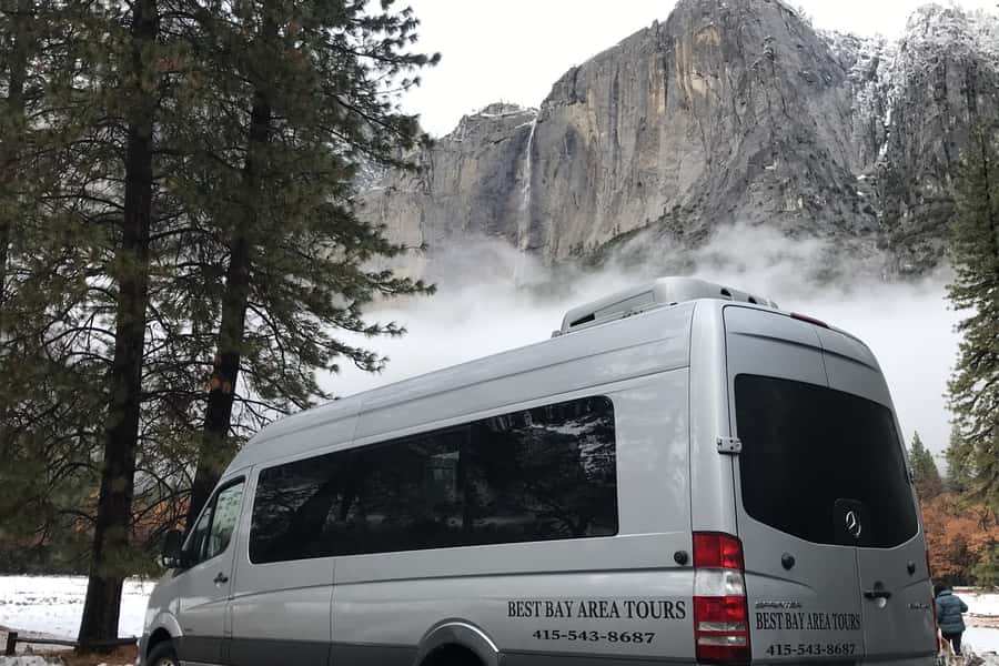 From SF: Yosemite Day Trip with Giant Sequoias Hike & Pickup - El Capitan turns the cliffs into a human story