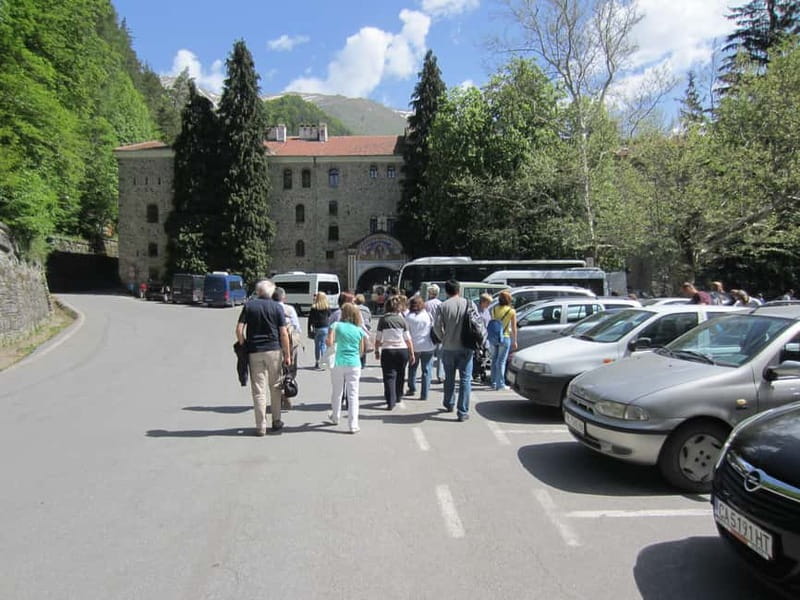 From Sofia: Struma River Rafting and Rila Monastery Visit - Rila Monastery after the adrenaline