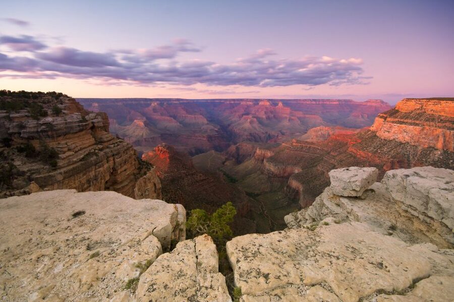 From South Rim: Grand Canyon Spirit Helicopter Tour - The Dragon Corridor delivers the biggest sense of scale