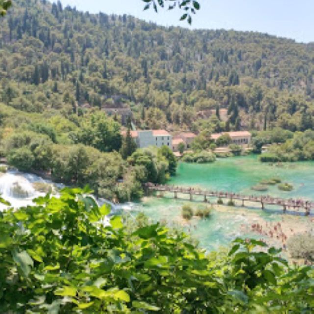 From Split & Trogir: Krka Waterfalls and Primošten - The real price of the day