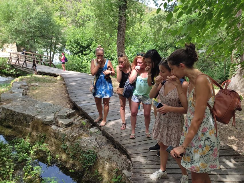 From Split & Trogir: Krka Waterfalls Day Tour with Boat Ride - How the guides and drivers shape the day