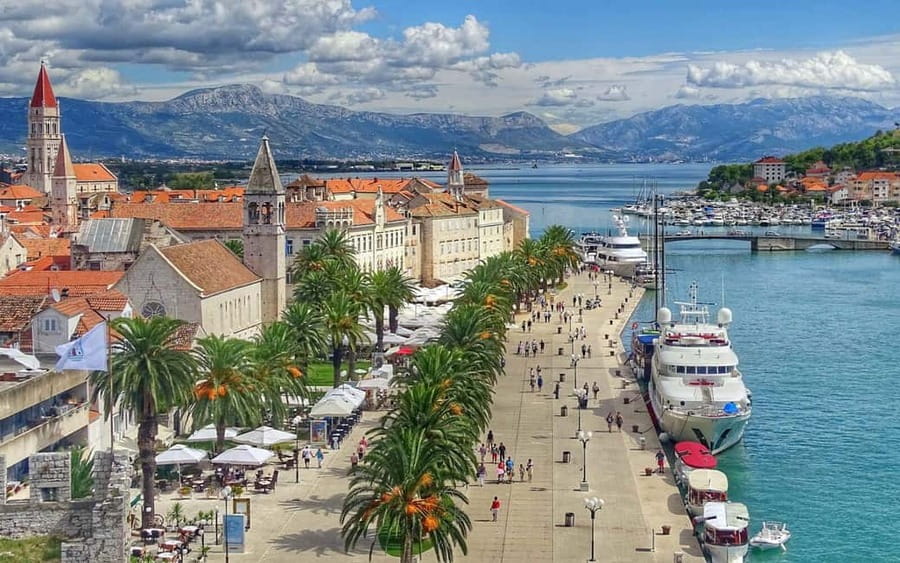 From Split/Trogir: Private Krka Waterfalls and Trogir Tour - The waterfall visit and the question of swimming